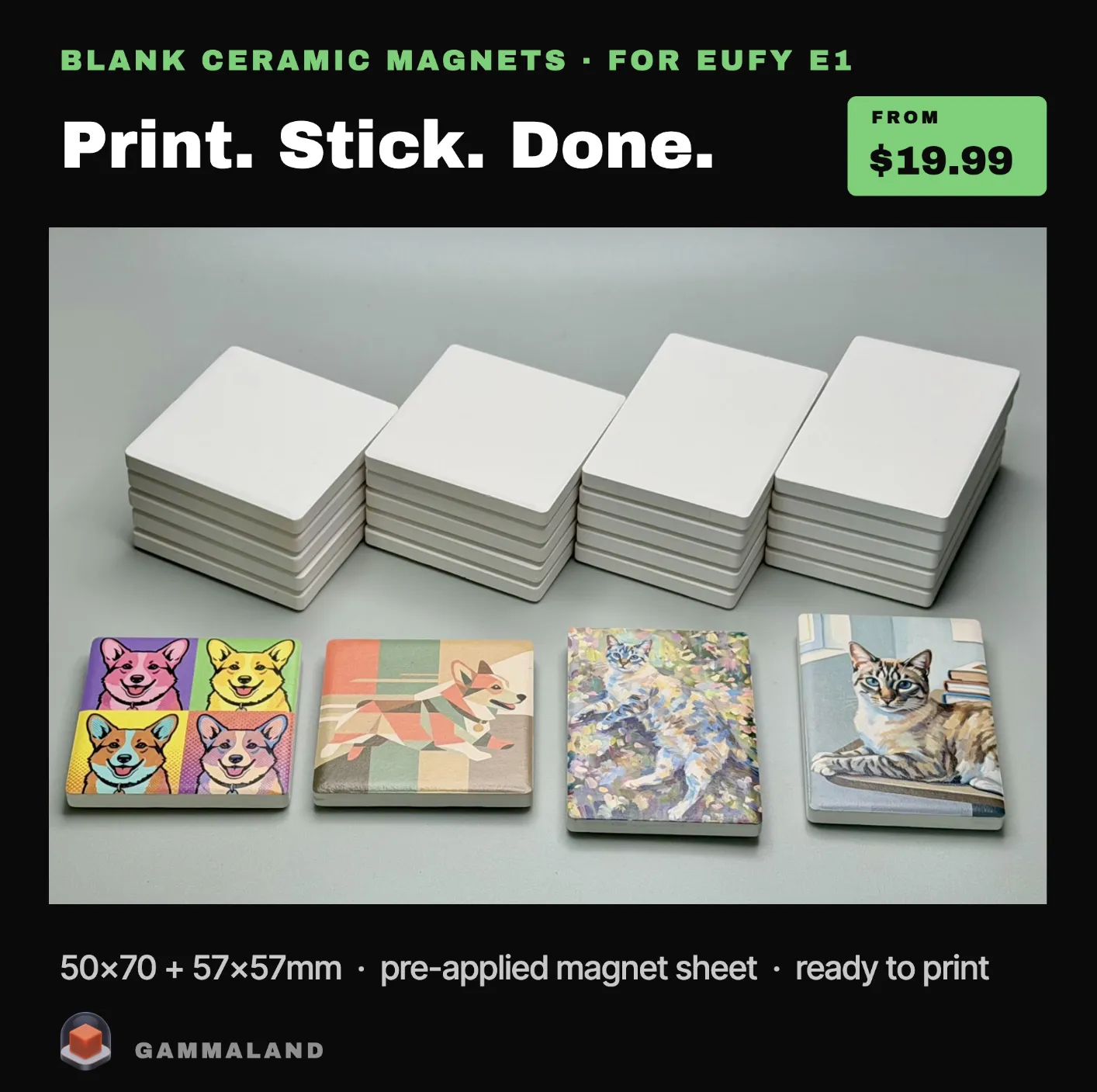 Blank Ceramic Magnets